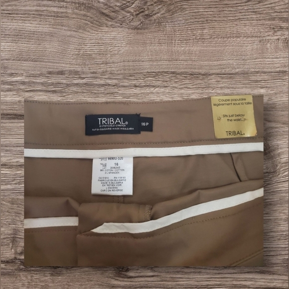 Women's Tan Pants - Picture 6 of 6